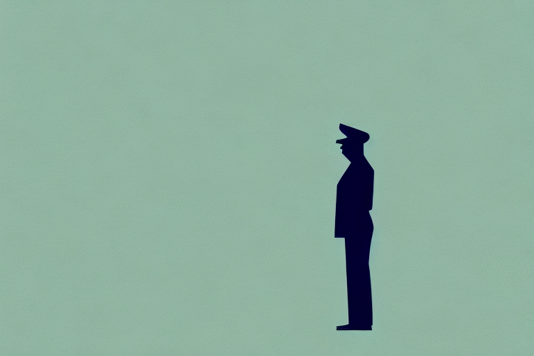 A veteran standing in a field with a sense of peace and calm