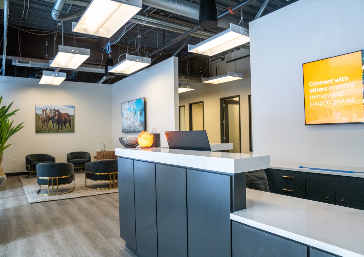 The front lobby at APN Boulder.